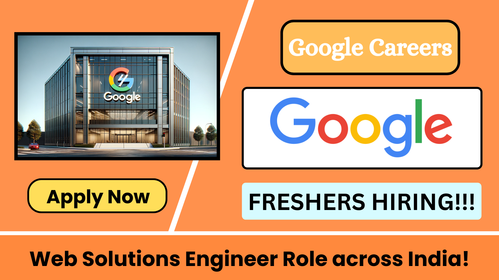 Google Careers : Freshers Hiring for Web Solutions Engineer