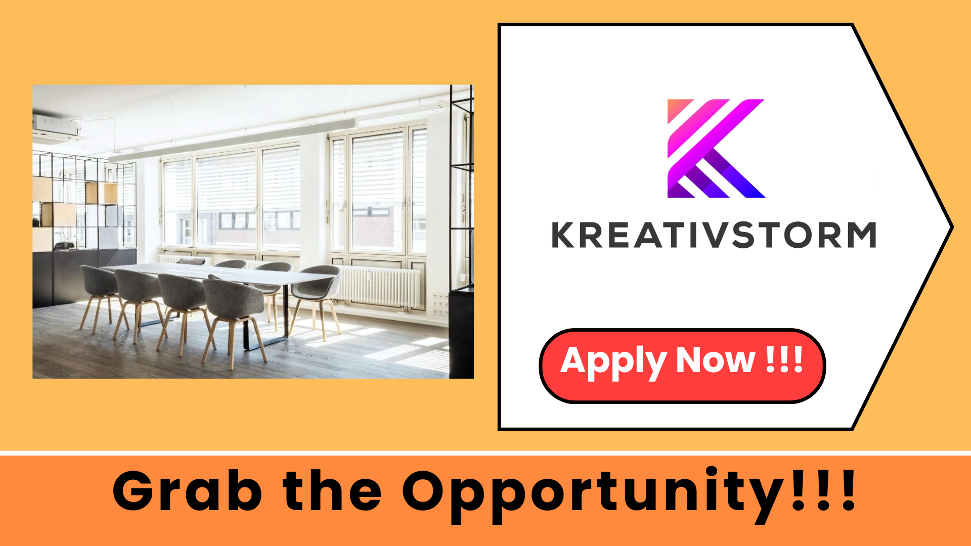 Kreativstorm Hiring Freshers for Python Developer Internship