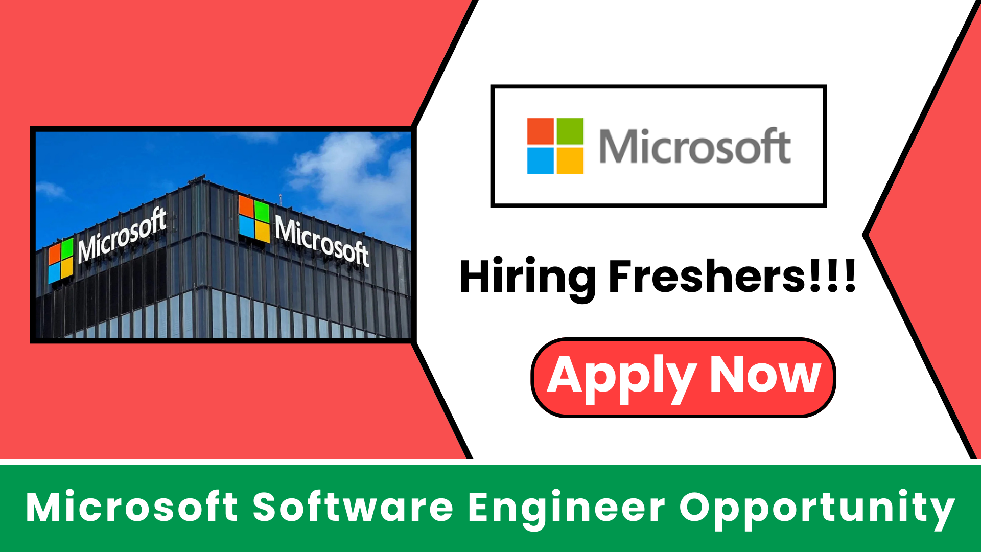 Freshers Hiring for Software Engineer Position at Microsoft