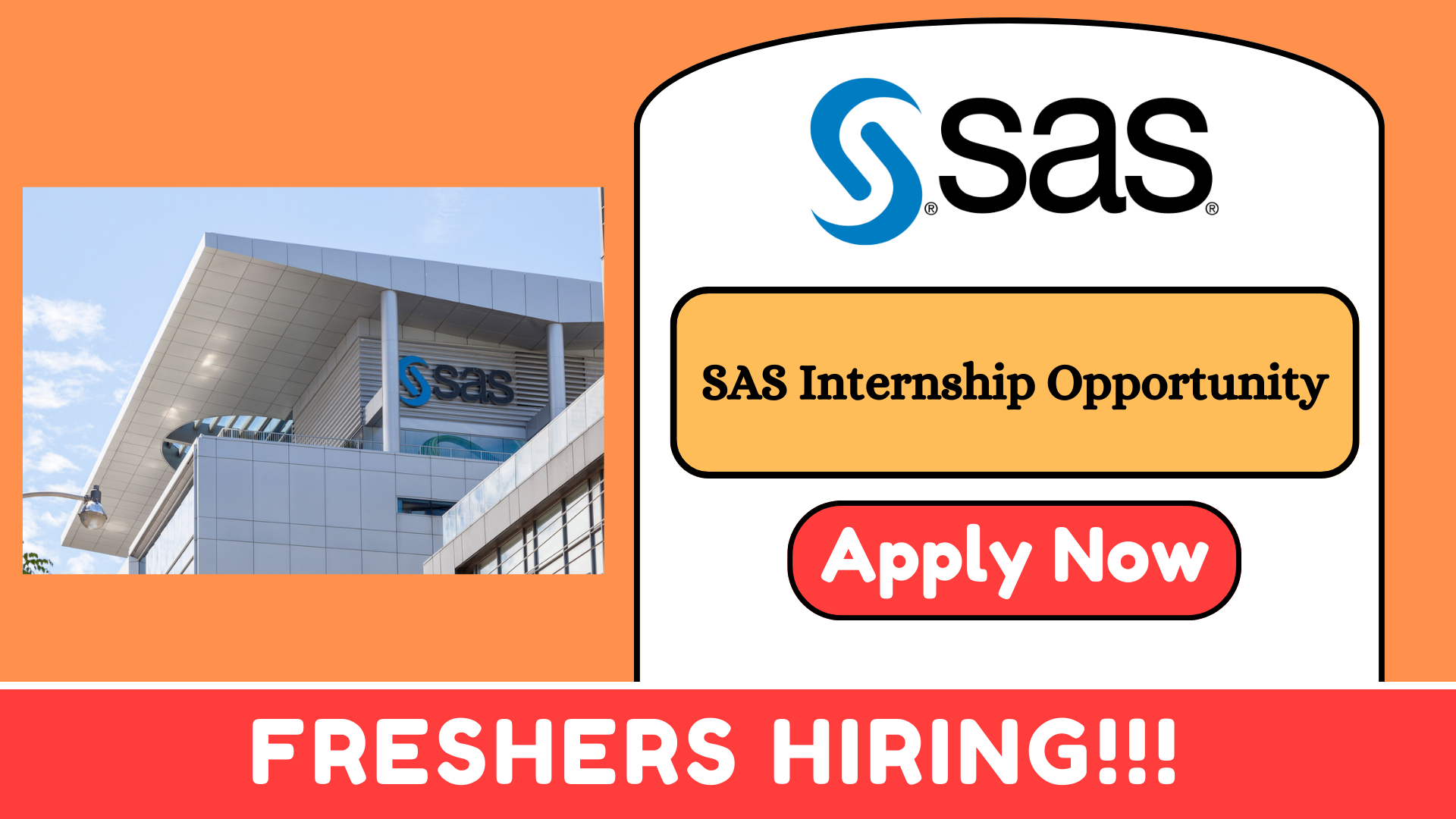 SAS is hiring freshers as a Technical Intern in Pune