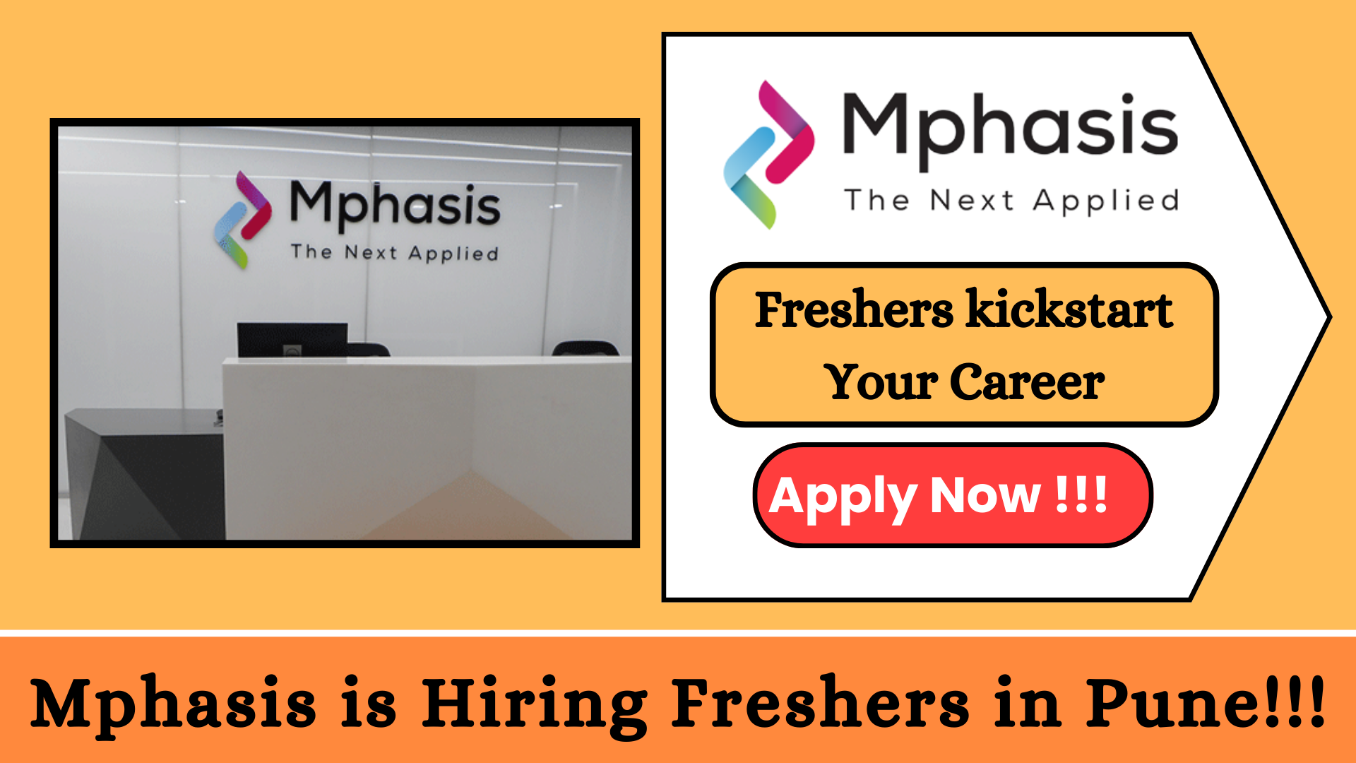 Mphasis is Hiring Freshers in Pune as Trainee Technician