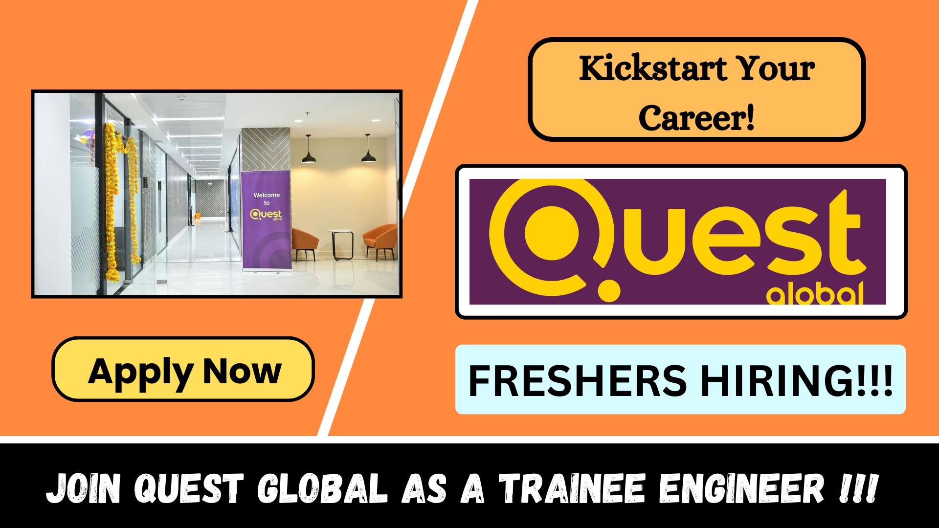 Trainee Engineer at Quest Global – Freshers Hiring