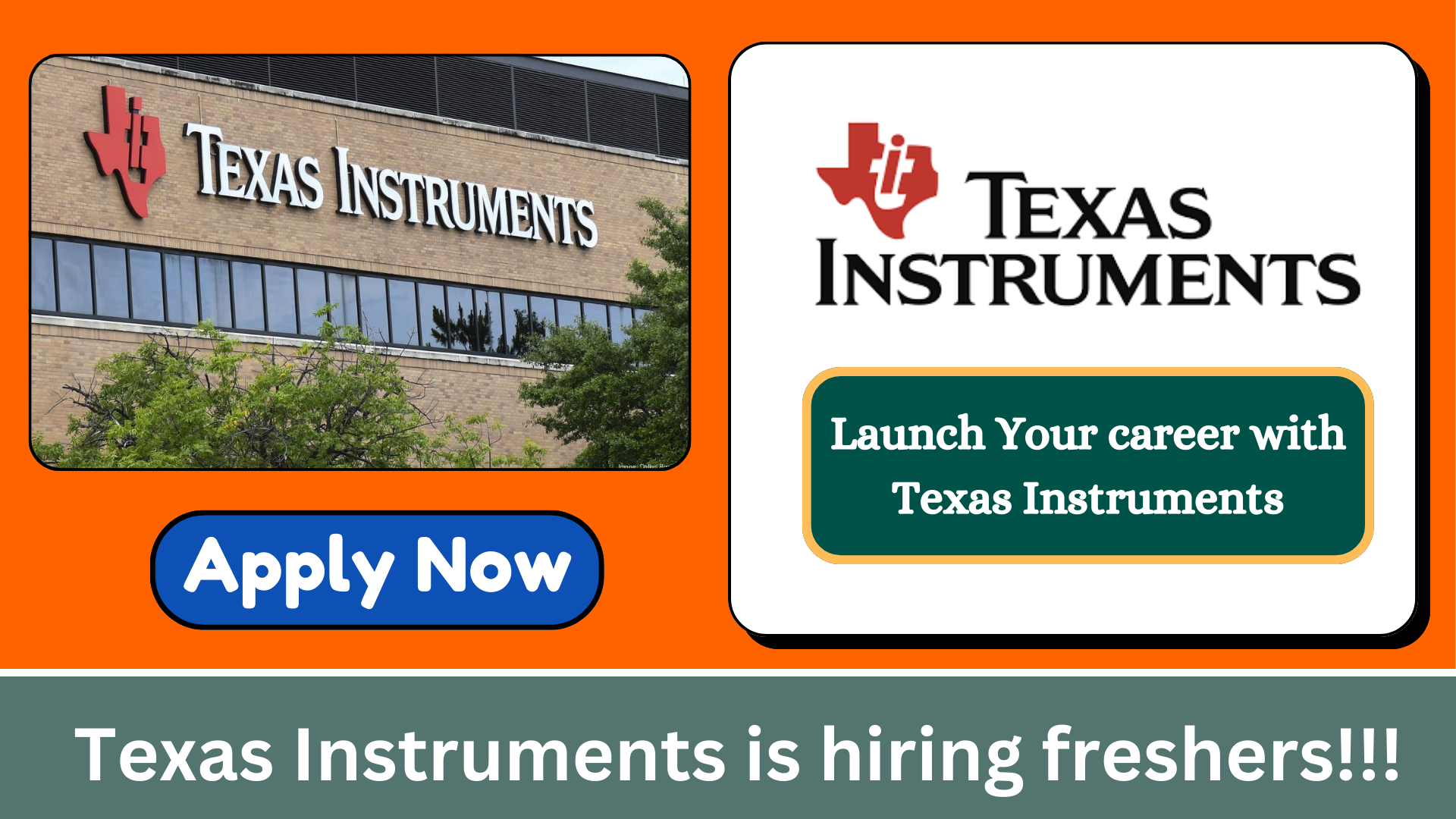 Texas Instruments is hiring freshers as intern in Bengaluru