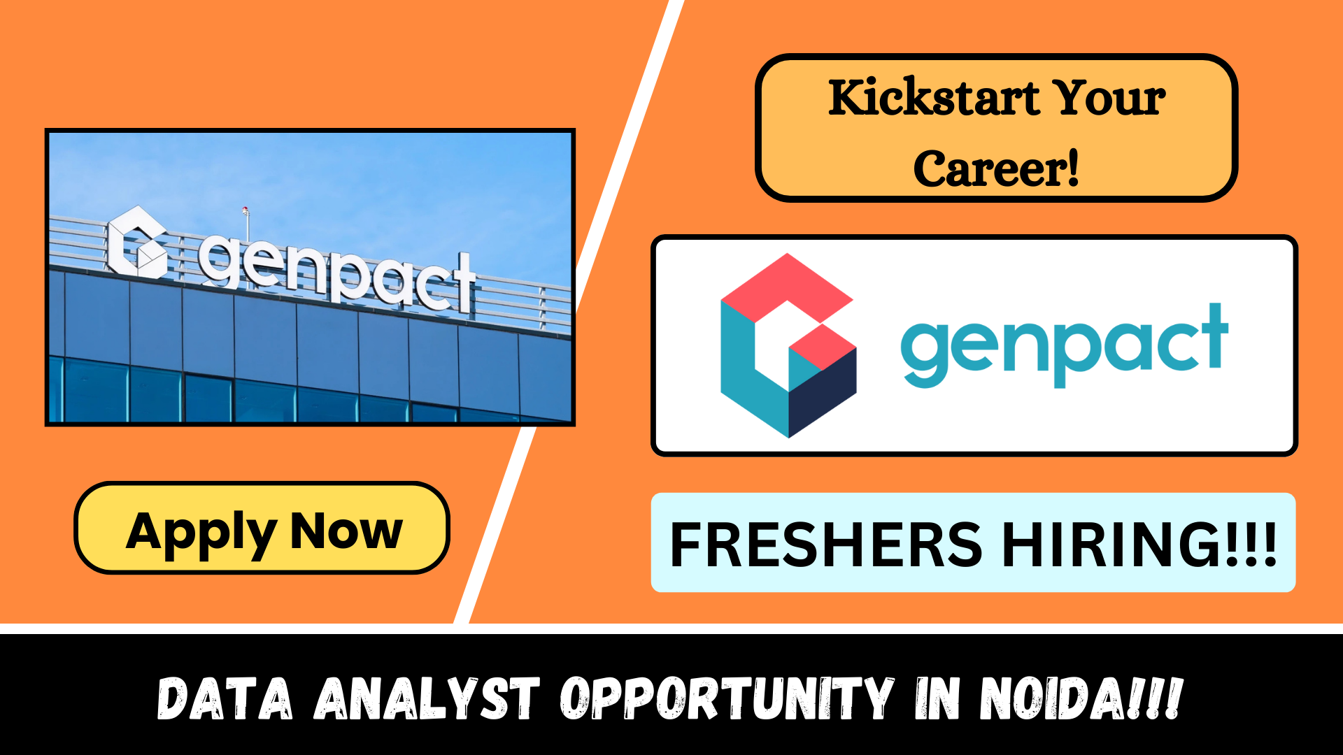 Genpact is Hiring Freshers for Data Analyst in Noida