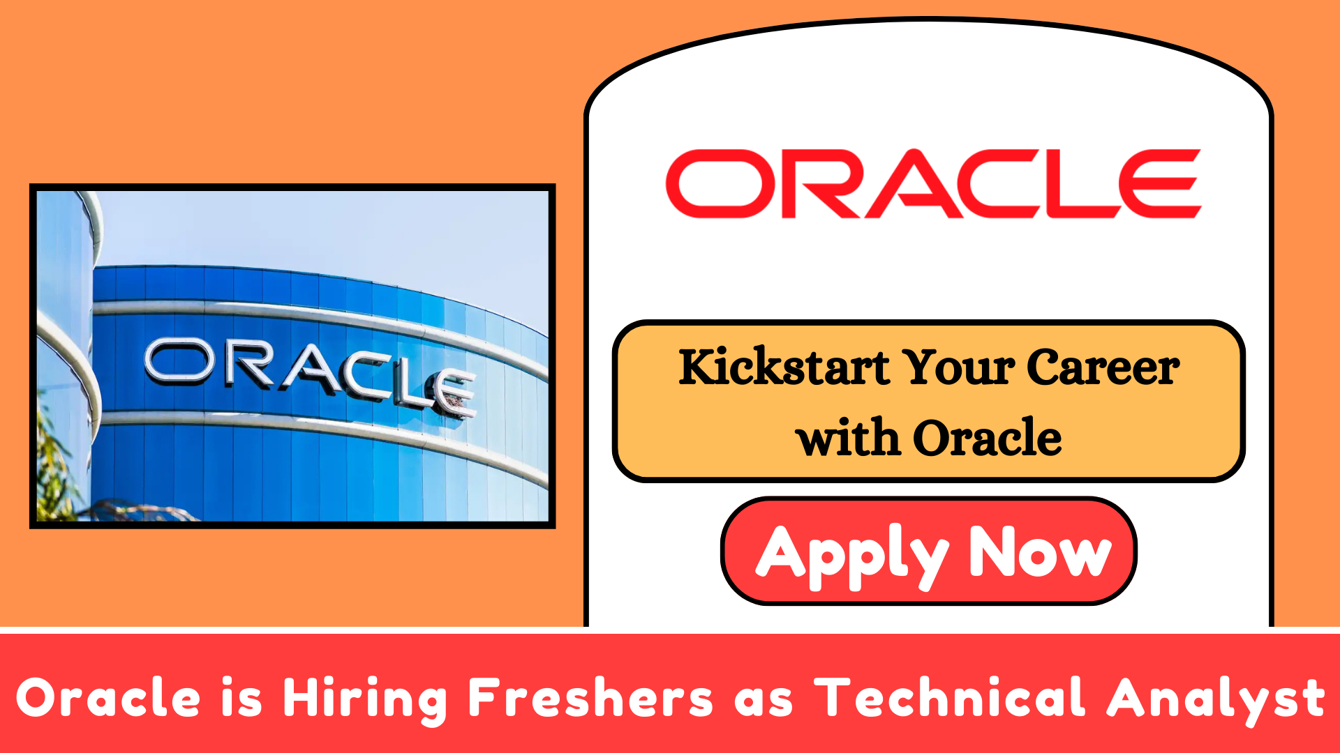 Oracle is Hiring Freshers as Technical Analyst in Bengaluru