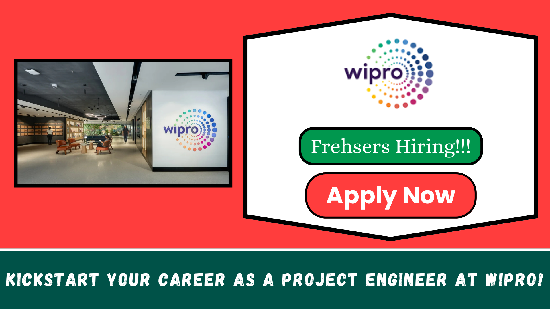 Wipro is hiring for Project Engineer Role for 2025 Freshers